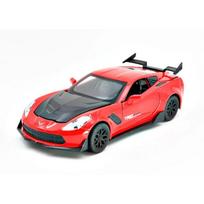 1/32 Corvette Supercar Modelis Metalinis Diecast Lydinio Automobilis Simuliacija Atitraukiami Transporto Priemonės Automobiliai Žaislai Vaikams Dovanos Vaikams raudona
