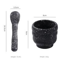Household Spice Grinder Multi-purpose Convenient Anti-skid Stable Kitchen Tools Peanut Pepper Mashing Grinder Four Optional black