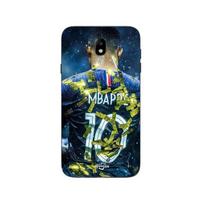 Coque Samsung Galaxy j7 2018 Kylian Mbappe psg france Maniacase juoda