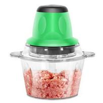 Meat Grinder 2l Powerful Electric Minced Meat Minced Garlic Vegetable Food Processor Meat Slicer Machine For Kitchen Crusher green