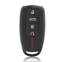Silicone Keychain Car Keys Accessories Holder Key Cover Case For Chery Omoda 5 C5 Tigo 7 8 Pro Max Tigo 7 8 Plus Arrizo 5 Plus raudona