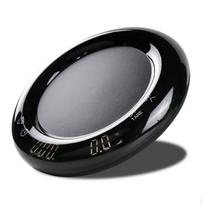 Scale with Timer 2kg/0.1G LED Display for Kitchen And Bar Use Battery gray