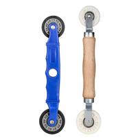 Rubber Wheel Handle Roller 6/8/10mm LED Strips Light Install Tool Aluminum Silicone Tape Fix Hard Rod Lamp Mount