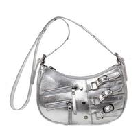New Vintage Women Shoulder Bag Pu Leather Crossbody Bags Fashion Women's Multi-pockets Messenger Bag Brand Designer Lady Handbag black