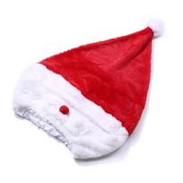 1PC Christmas Creative Full Helmet Plush Helmet Cover Protector  Eye-catching Comfortable Motorcycle Hat Moto Funny Crazy Case red