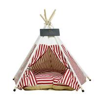 Cat Tent Kennel Removable and Washable Canvas Four Seasons Pet Supplies Winter Warm Pet Tent S  (40 × 40 × 50cm)