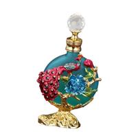 Empty Refillable Perfume Bottle Home Decor Window Display Portable Decorative Vintage Design Friends Gift Essential Oil Bottle mėlyna