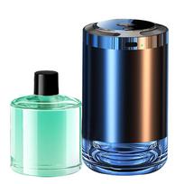 Car Scents Diffuser Auto Sensor Romantic Air Freshener With Starry Sky Projector Nano Portable Car Interior Decor Dashboard blue