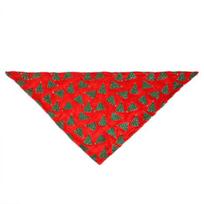 Christmas Pet Bibs Adjustable Neck Scarf for Dogs Cats Stylish Comfortable Saliva Towel Triangle Bib Festive Pet Accessories red