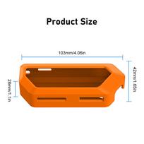 Soft Silicone Case For Flipper Zero Game Console Protective Cover for Flipper Zero Body Shell Protective Sleeve Game Accessories