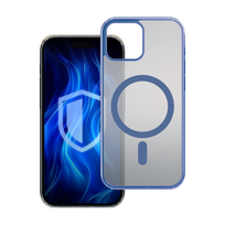 Apple iPhone 12 Pro Max - 3mk Frosty MagCase Blue