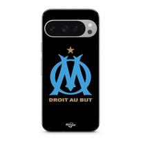 Case for Google Pixel 9 Pro XL Olympic Marseille logo Black Background juoda