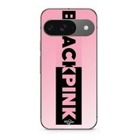Case for Google Pixel 9 Pink and Black Blackpink logo juoda