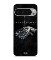 Case - MANIACASE - Google Pixel 9 Pro - Silicone - Black - House Stark juoda