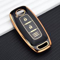 For Nissan X-trail T33 Qashqai J12 Teana 2022 2023 Tpu 2 Buttons Car Key Cover Skin Protector Case Bag Accessories juoda