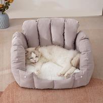 Soft Cat Nest Kennel Cat Bed Dogs Warm Winter Comfortable Washable Cat Cushion House for Small Dog Cat Mat