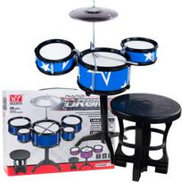 Vaikiški būgnai, su kėdute Music World Drum