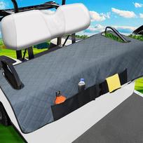 Golf Cart Seat Cover Protective Reusable Easy to Clean Cushion Supplies for