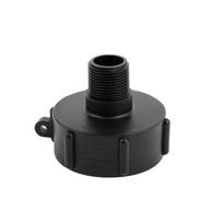 IBC Tote Tank Water Adapter Fine Thread 2  Drain Plug Connector For Garden Hose