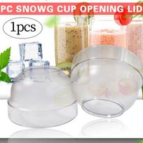 Cocktail Shaker Lid, Clear, Practical, Easy to Clean, Portable for Restaurants Bars Hotels beige