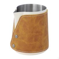 Elegant Stainless Steel Milk Frother Set argent brown