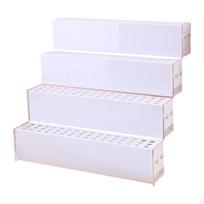 Desk Pen Holder, Multi-Slot Organizer, Makeup Brush Holder Accessory 4 Layer 192 Holes white