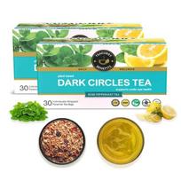 TEACURRY Dark Circles Ciberžolė arbata (2 mėnesių pakuotė | 60 arbatos pakelių)-Padeda maitinti odą ir pašalinti tamsius ratilus, 100 gramų blue