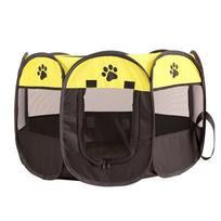 Large Dog Cages Dog House Foldable Pet Tent Kennel Octagonal Fence Puppy Shelter Easy to Use Outdoor Easy Operation Cat Fences S