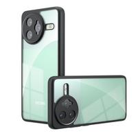Akrilo smūgiams atsparus matinis telefono dėklas Redmi K80 Pro K 80 skaidrus kietas PC buferio apsauginis dangtelis korpusas Xiaomi Redmi K70 K80pro For Redmi K80 balta