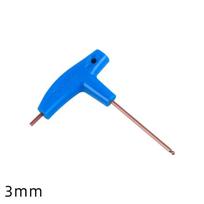 T25 3/4/5/6MM Bike Allen Key Wrench T-Type PP Plastic Handle With Double Ends Bicycle Multifunctional Repair Tools