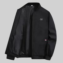 Men's Lightweight Spring Fall Windbreaker Jacket Coat Men's Windproof Outdoor Casual Stylish Zipper Pocket Jacket XS juoda