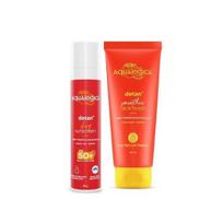 Aqualogica Detan+ Brighter Skin Combo SPF 50 - Face Wash For All Skin Types - 100G + Sunscreen - 50G, 2 Count