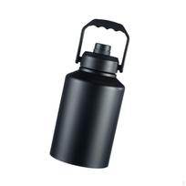 Insulated Water Bottle Drink Portable Leakproof Sports Jug for Running Camping Black 2L black