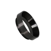 51 58 mm itališko kavos aparato rankena, miltelių dozavimo žiedas, espresso kavos filtras su magnetu, kavos reikmenys, baristos atsarginiai priedai 51mm juoda