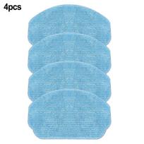 177*109mm šluostės šluostės mikropluošto vakuumo pakaitinė dalis 10PCS white