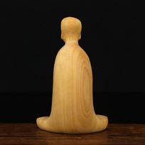Wood Carving Ornament,Art Figurine Figure, Tea Ceremony Chinese Styled Hand Carved Figure,Sculpture