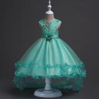 Girls Dresses Wedding Flower Girl Tutu Performance Dresses Birthday  Dancewear 170