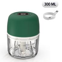 Electric Garlic Chopper 300ML Mini Vegetable Chopper Meat Grinder USB Charging Onion Herbs Chopper Masher Machine for Kitchen balta