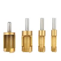 Cork Spike Hole Saw Hex Shank Drill Woodworking Tools Plug Cutter Drill Bits High Carbon Steel 6/8/13/16mm Hand Tools