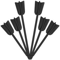 6-Piece Mixer Paddle Mixer Blade Rotary Tool Accessory 4 Blades 1/4 Inch Hex Handle Suitable for Epoxy Resin Latex Paint Mixing