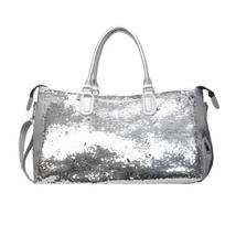 Women's Sequin Shoulder Bag  Elegant Handbag Crossbody Bag  Monochrome Large Capacity black