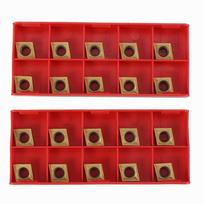 20Pcs Carbide Insert CCMT09T304 CCMT32.51 US735 Metal Turning Tool Tools Lathe