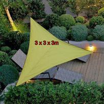 Tarp Tent Triangle Sun Shelter Beach Shade Sail Ultralight Waterproof Outdoor Camping Sunshade 3mx3mx3m 4mx4mx4m Garden Pool