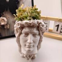 3D spausdinta statulėlė Gėlių kompozicijos vaza Ornamentai Dekoracija Vaza Kūrybinga balta