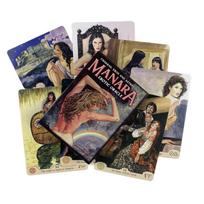„Manara Tarot“ kortų būrimo kaladė, angliškų versijų leidimas, „Oracle“ stalo žaidimas vakarėliui