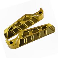 For Yamaha TDM 850 1991-2001 TDM 900 2002-2013 Motorcycle Accessories CNC Rear Passenger Footrest Foot Rest Pegs Rear Pedals auksas