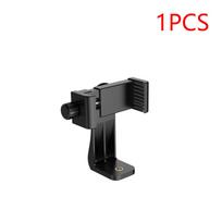 1-5pcs Universal Cell Phone Stand Vertical Bracket Tripod Mount Phone Clip Smartphone Clip Holder 360 for IPhone Selfie Stick black