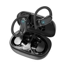 Atspari vandeniui triukšmą slopinanti Bluetooth ausinė Tws pakabinama ant ausies pirštų atspaudų jutiklinė išmanioji IPX7 atspari vandeniui ilgo veikimo ausinė juoda