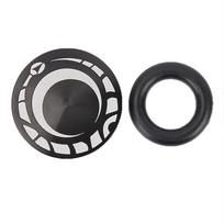 Aluminum Alloy Black Mountain Bike Hollow Crank Antidust Cover Bicycle Accessory