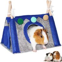 Gyvūno lizdas Veltinio palapinė Triušio lizdas Hamsterio namelis Hamsterio narvas Didelis jūrų kiaulytės narvas Jūrų kiaulytės Mažo gyvūno lovos priedai mėlyna